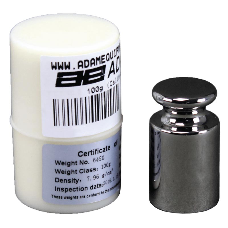 Adam OIML Class E2 100g Calibration Weight