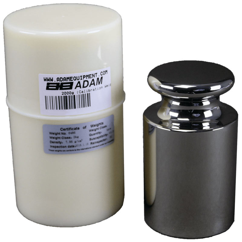 Adam OIML Class F1 2kg Calibration Weight