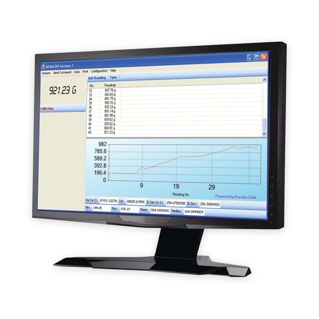 AdamDU Data Collection Software for Scales & Balances