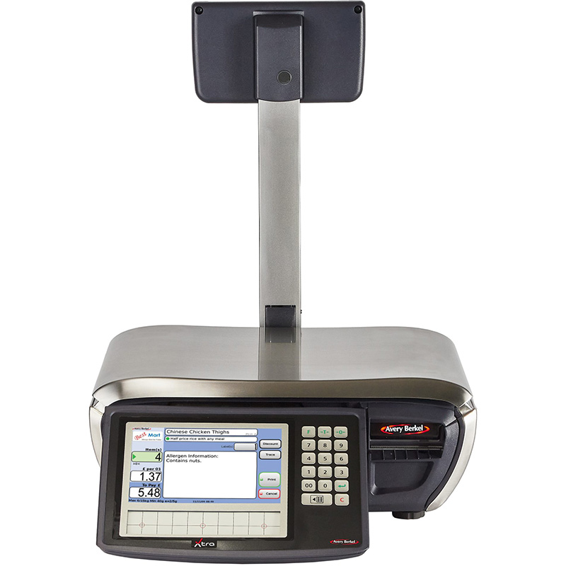 Avery Berkel XTs Label & Receipt Printing Scales