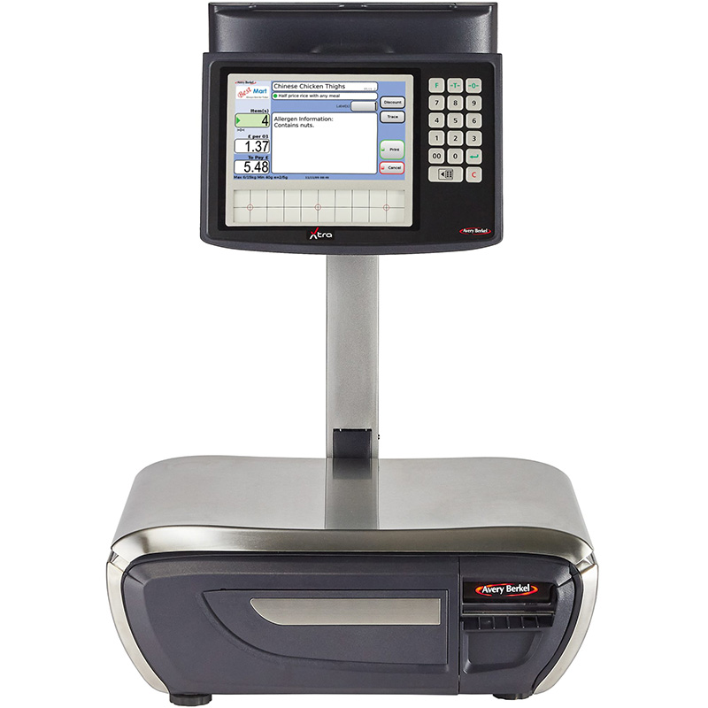 Avery Berkel XTs Label & Receipt Printing Scales