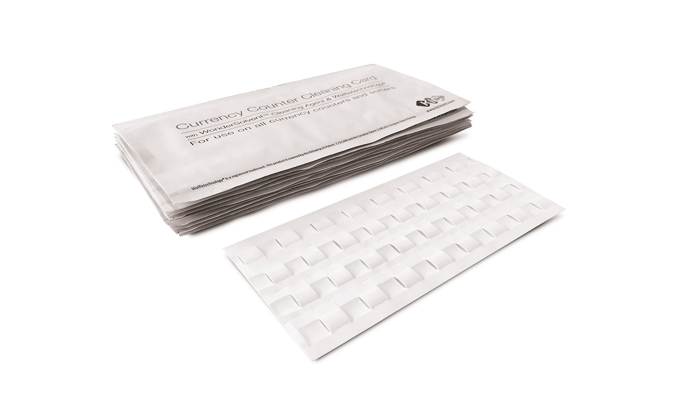 Safescan Cleaning card set for banknote counters