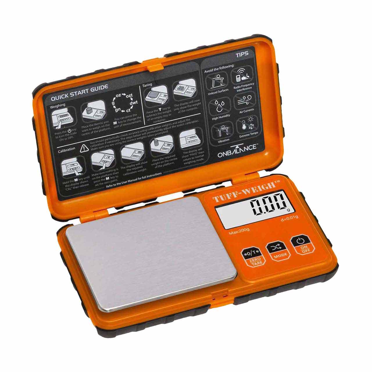 On Balance TUF-200 Tuff-Weigh Digital Mini Scale
