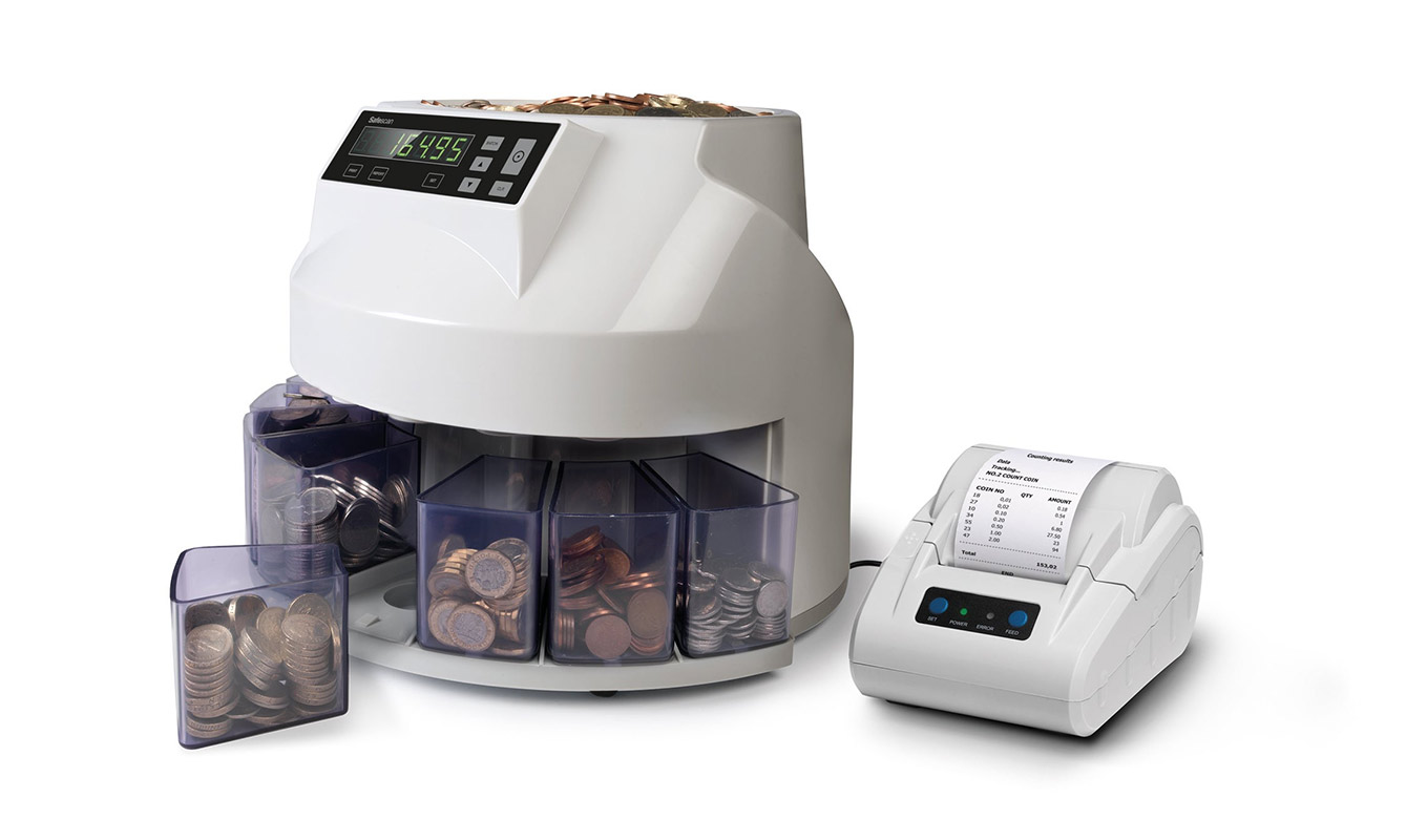 Safescan 1250 GBP Coin Counter & Sorter