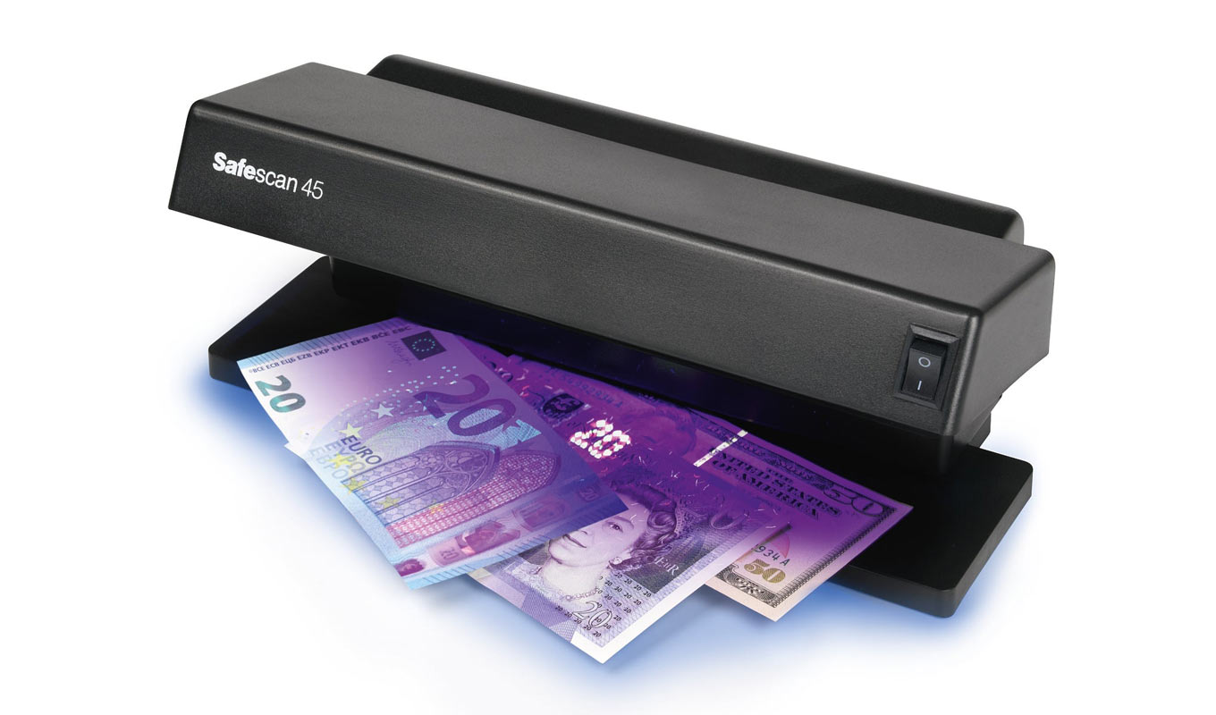 Safescan 45 UV Counterfeit Banknote Detector
