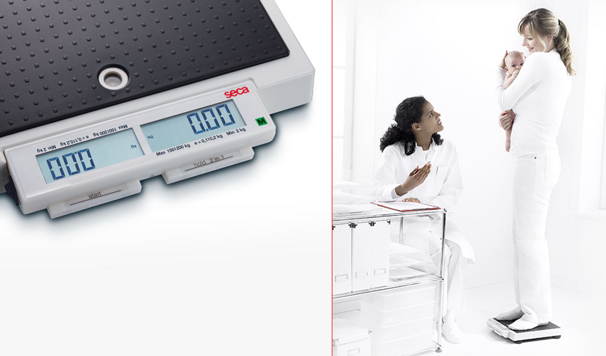 Seca 878 Flat Scales for Mobile Use