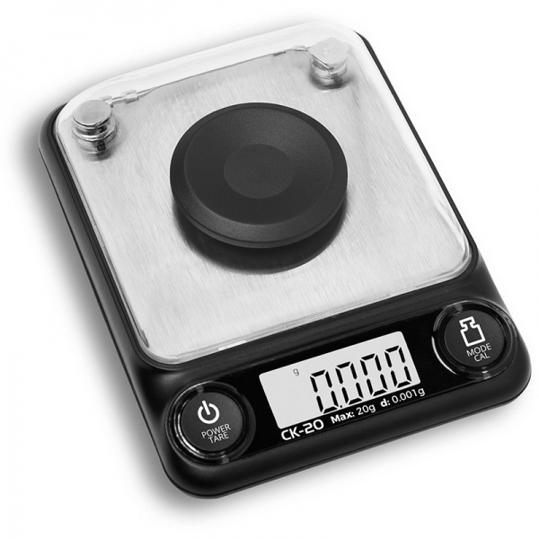 Truweigh Xeno Digital Milligram Scale - 20g x 0.001g - Black - Digital  Powder Scale - Powder Pan Scale