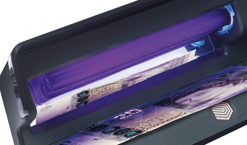 Safescan 50 Counterfeit Note Detector Black