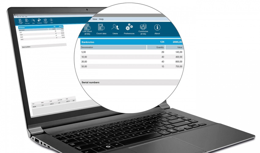 Safescan MCS Money Counting software