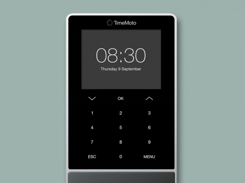 TimeMoto TM-828 SC Time Clocking in System