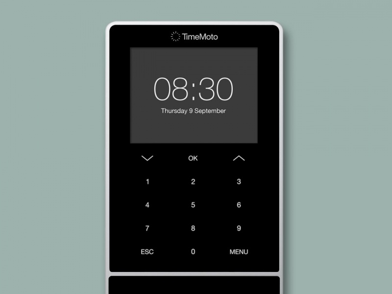 TimeMoto TM-838 SC Time Clocking in System
